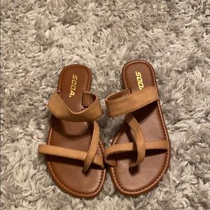 Tan Sandals